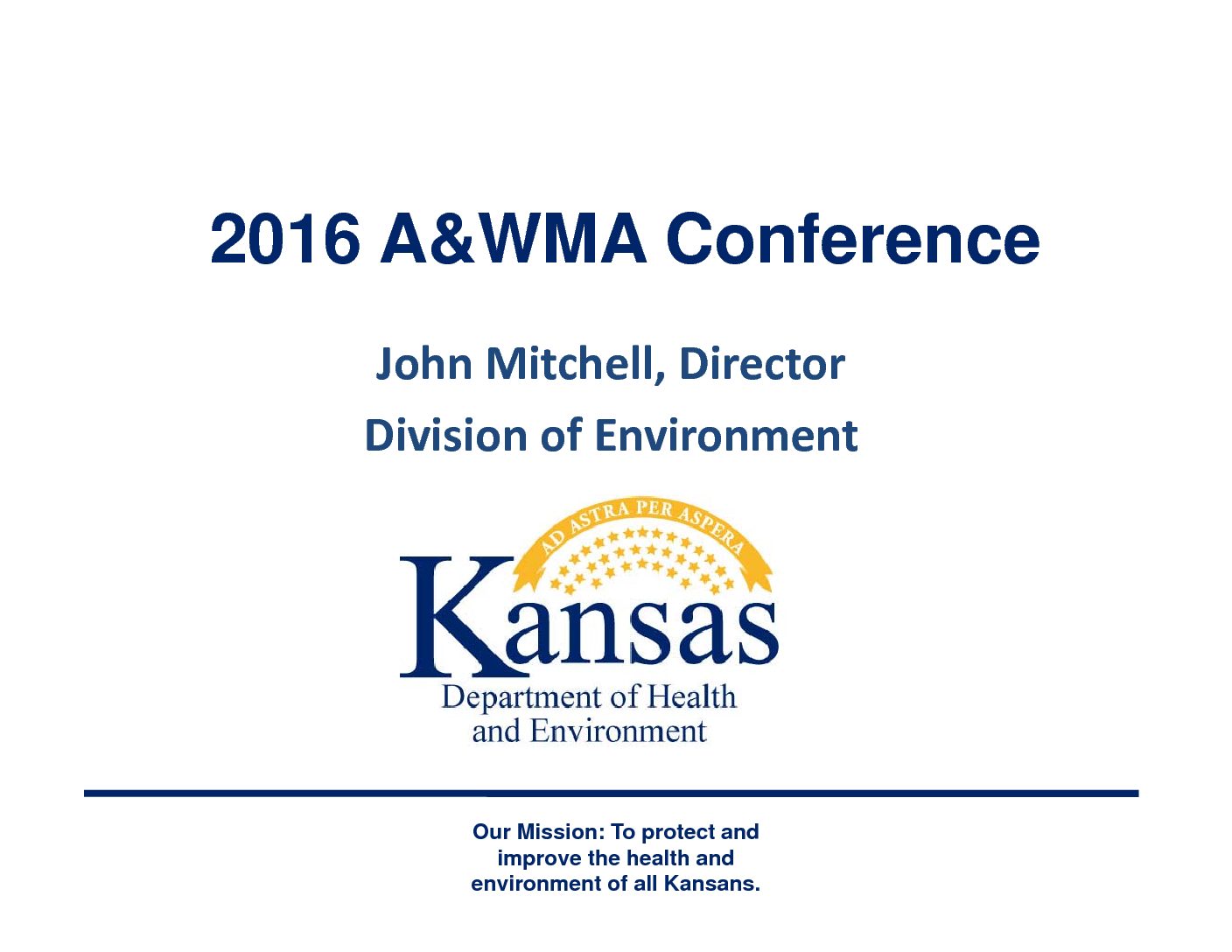 Gimme Shelter! Stormwater Permit Benchmark vs. No Exposure - March 2026 Meeting