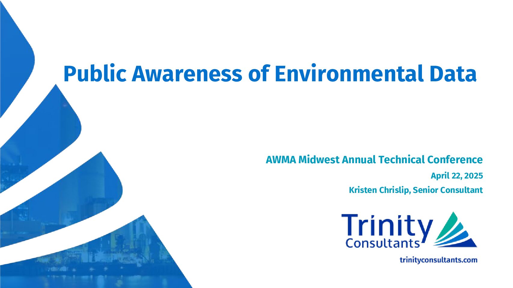 Discounted A&WMA Membership for New Members