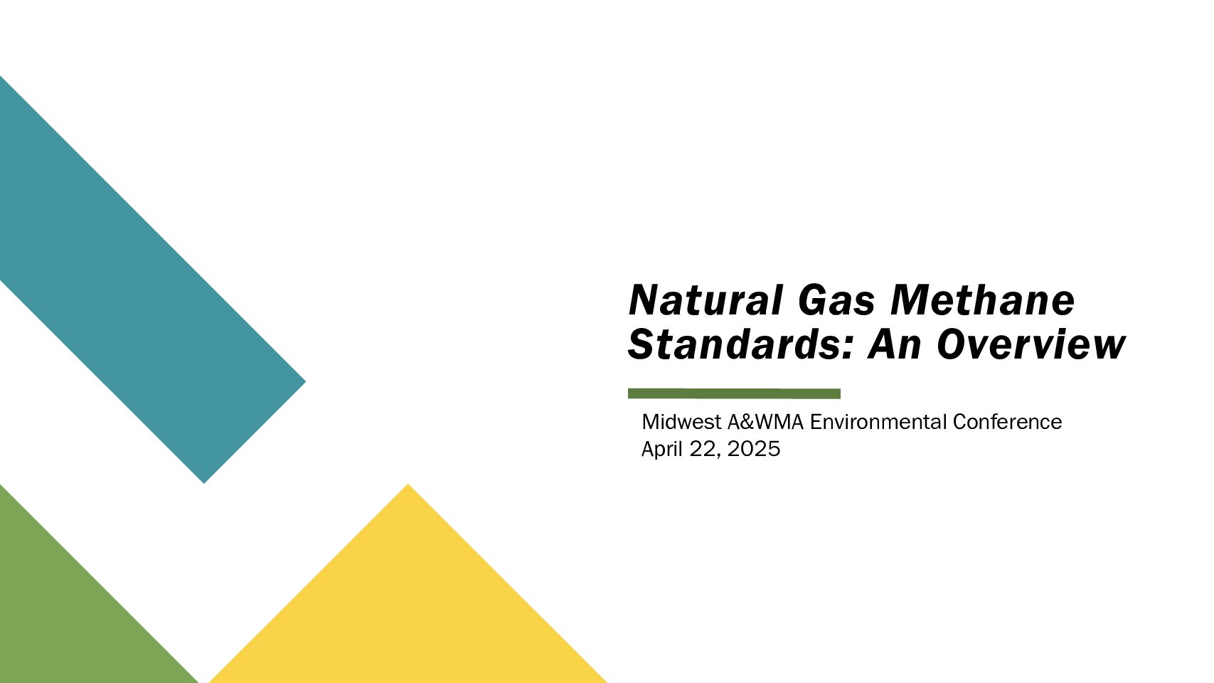 Discounted A&WMA Membership for New Members