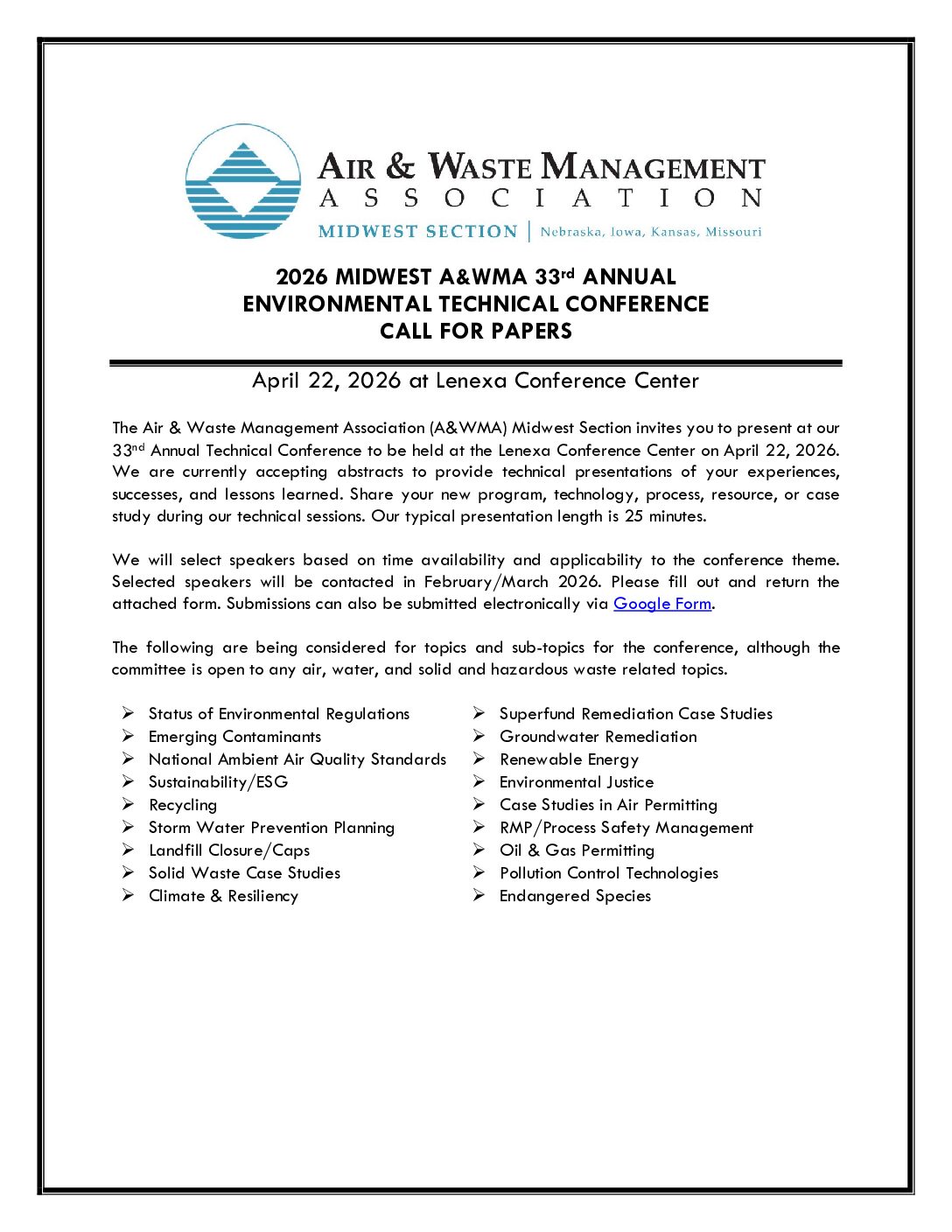 Discounted A&WMA Membership for New Members