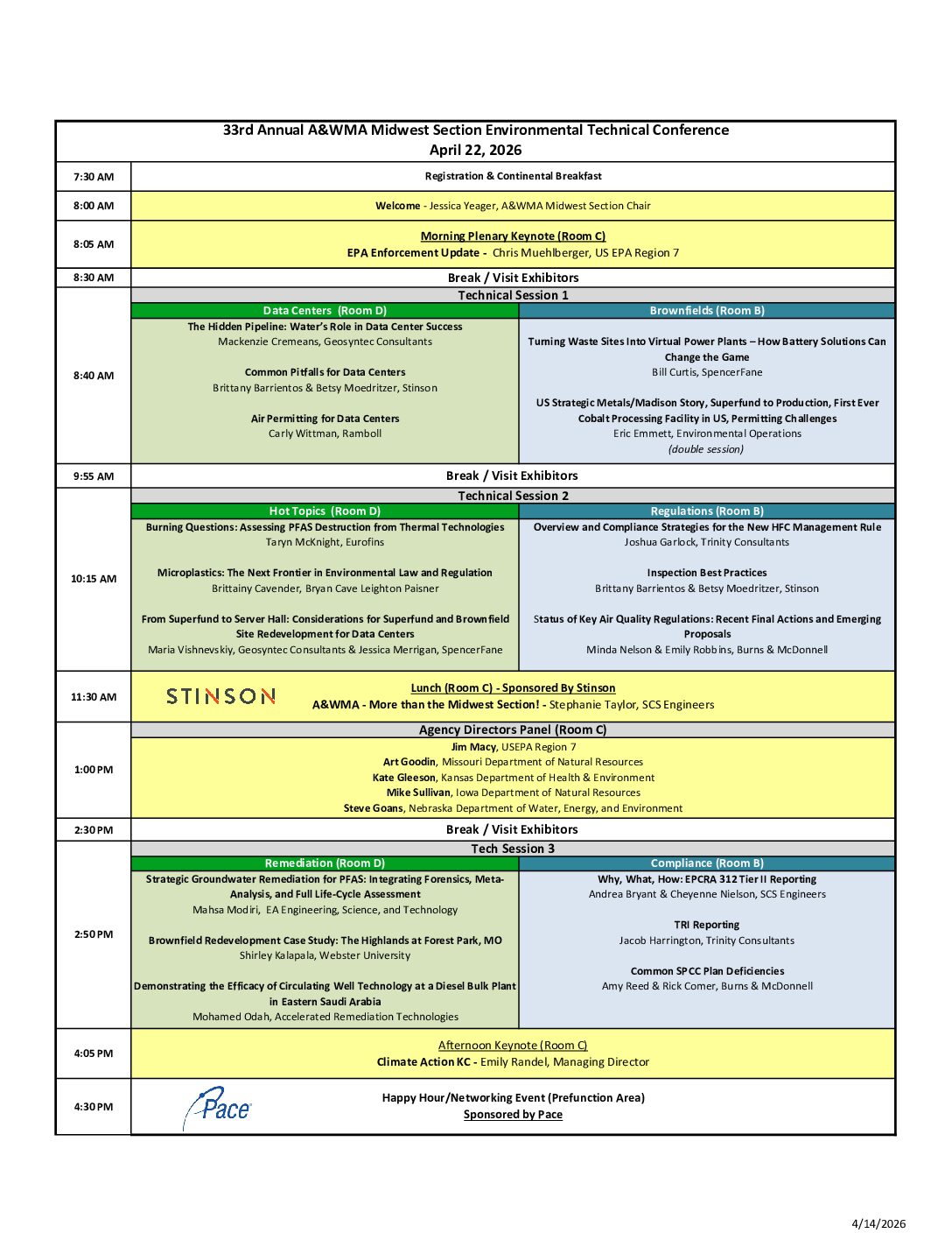 From Policy to Pavement: Operational Realities of Waste Management in a Regulated World - May 2026 Meeting
